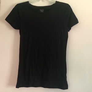 Mossimo Basic Black Tee Size Small